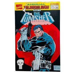 The Punisher Annual #5/1992 VF+/NM- — Featuring The Man Named Microchip!